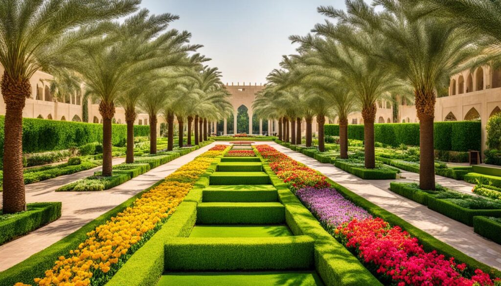 تنسيق حدائق حي الفاخرية بالرياض تصاميم حديثة