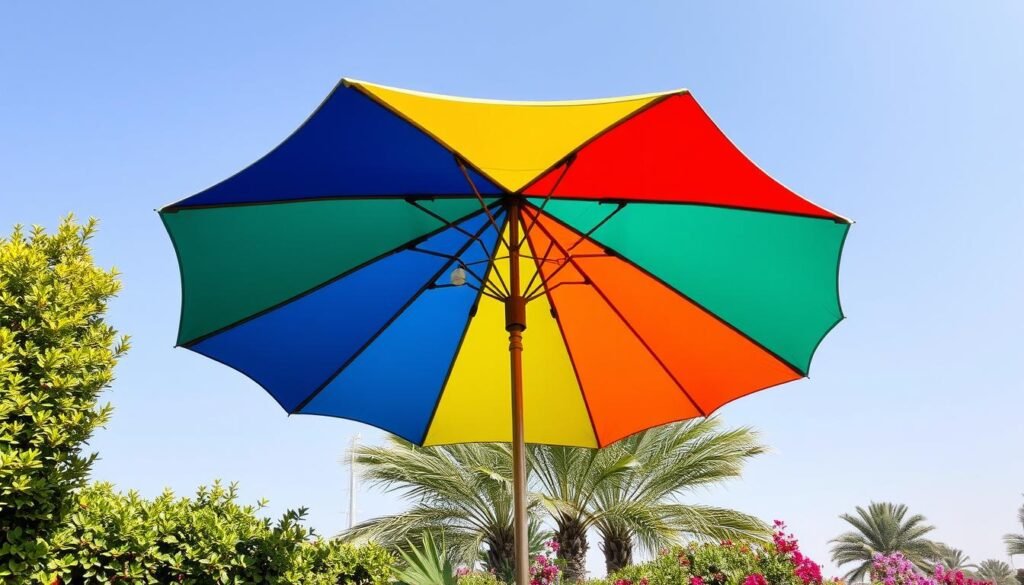 صورة لمظلة حديقة في الرياض