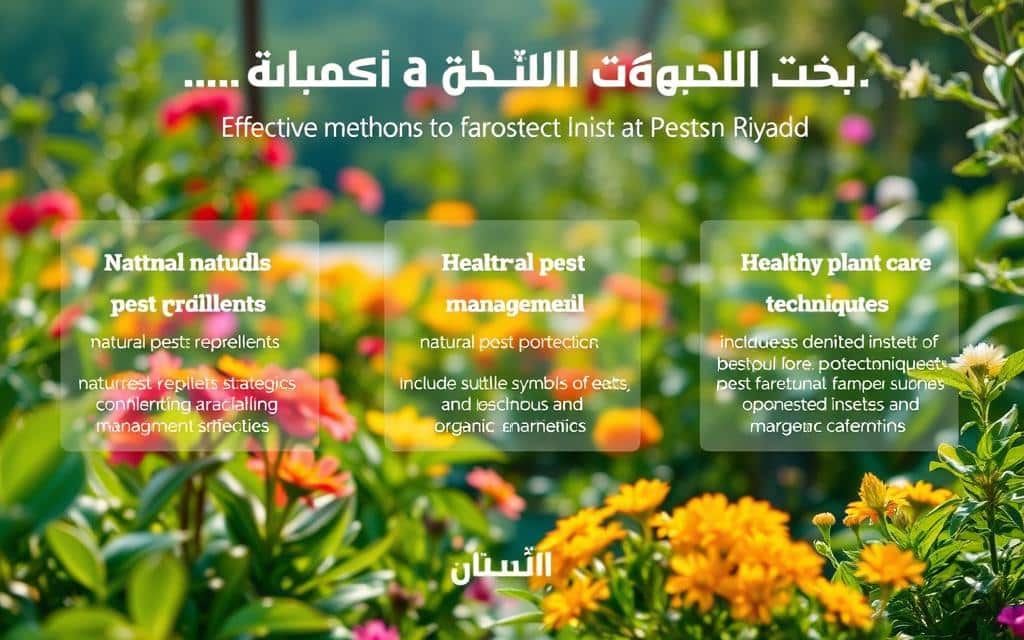 3 طرق فعالة للحفاظ على حديقتك من الآفات بالرياض