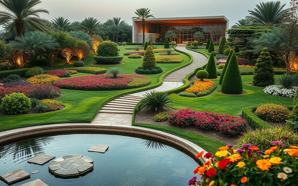 تنسيق حدائق الرياض