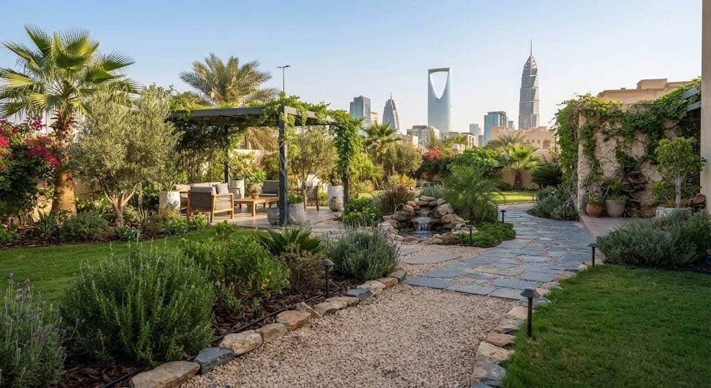 شركات تنسيق حدائق الرياض
